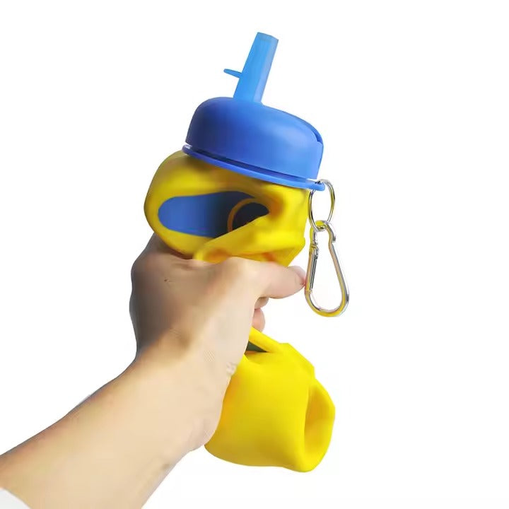 BPA-Free Collapsible Silicone Water Bottle