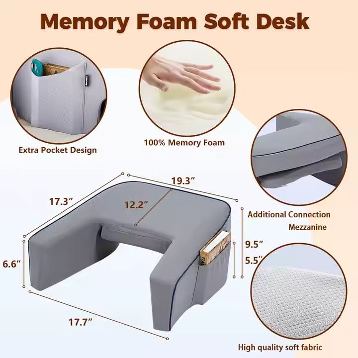 Cushioned Arm Rest & Portable Workstation